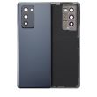 Rückglas mit Kameralinse für Galaxy Z Fold 2 5G (F916) (Mystic Black) (Premium)
