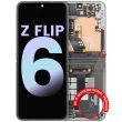 Innen OLED Display mit Rahmen für Galaxy Z Flip 6 5G (Service Pack)