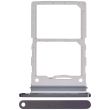 SIM-Kartenschacht Dual für Samsung Galaxy Z Flip 6 (F741) (Premium) (Schwarz)