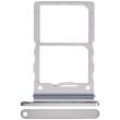 SIM-Kartenschacht Dual für Galaxy Z Flip 6 (F741) (Premium) (Silver Shadow)