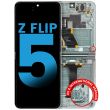 Innen OLED Display mit Rahmen für Galaxy Z Flip 5 5G (Aftermarket) (Mint)