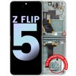 Innen OLED Display mit Rahmen für Galaxy Z Flip 5 5G (Service Pack) (Mint)