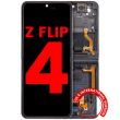 Innen OLED Display mit Rahmen für Galaxy Z Flip 4 5G (Aftermarket Plus)