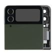 Außen OLED Display Einheit für Samsung Galaxy Z Flip 4 5G (Service Pack) (Grün)