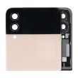 Außen OLED Display für Galaxy Z Flip 4 5G (Service Pack) (Pink Gold)
