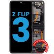Innen OLED Display mit Rahmen für Galaxy Z Flip 3 5G (F711) (US & International)