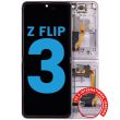 Innen OLED Display mit Rahmen für Galaxy Z Flip 3 5G (F711)