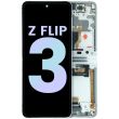 Innen OLED Display mit Rahmen für Galaxy Z Flip 3 5G (F711) (Service Pack)