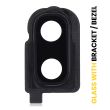 Rückkamera-Linse mit Halterung/ Rahmen für Galaxy Z Flip (F700) (Mirror Black)