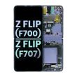 Innen OLED Display mit Rahmen für Galaxy Z Flip 4G (F700) (Service Pack)