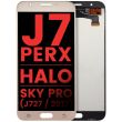 LCD Display ohne Rahmen für Galaxy J7 Perx/ Halo/ Sky Pro (J727/ 2017) (Gold)