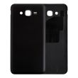 Rückglas für Samsung Galaxy J7 (J727/ 2017) (Service Pack) (Schwarz)