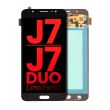 OLED Display ohne Rahmen für Galaxy J7/ J7 Duo (J710/ 2016) (Schwarz)