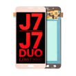 OLED Display ohne Rahmen für Galaxy J7/ J7 Duo (J710/ 2016) (Gold)