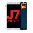 OLED Display ohne Rahmen für Galaxy J7 (J700/ 2015) (Aftermarket Plus) (Weiß)