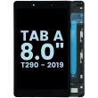 LCD Display mit Rahmen für Galaxy Tab A 8.0" (T290) (2019) (Service Pack)