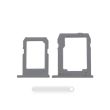 Sim und SD Card Tray für Samsung Galaxy Tab S2 8.0 T715/ T815 (Weiß) (2 Stück)