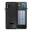 Rückglas mit Kameralinse für Samsung Galaxy M31 (Service Pack) (Schwarz)