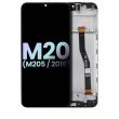 OLED Display mit Rahmen für Galaxy M20 (M205/ 2019) (Service Pack) (All Colors)