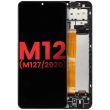 LCD Display mit Rahmen für Galaxy M12 (M127/ 2020) (All Colors)