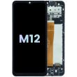 OLED Display mit Rahmen für Galaxy M12 (M127) (Service Pack) (All Colors)