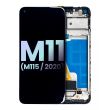 LCD Display Einheit für Samsung Galaxy M11 (M115/ 2020) (Service Pack) (Schwarz)