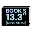 Complete LCD Display Assembly für Galaxy Book S 13.3" (NP767XCM) (Service Pack)