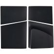 Blende Cover Oben Unten für Sony PlayStation 5 Slim Disc Edition (Black) Nr.1