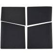 Blende Cover Oben Unten für Sony PlayStation 5 Slim Disc Edition (Black) Nr.2
