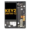 LCD Display Einheit mit Rahmen für BlackBerry Keytwo (BBF100-2)