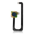 Fingerabdruck Sensor Flex für ZTE Zmax Pro (Z981) (Schwarz)
