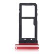 SIM-Kartenschacht Dual für HTC U12 Plus (Flame Red)