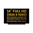 14" LCD Panel (1920x1080, 30 Pin IPS FHD) für Lenovo/ HP/ Dell/ Acer/ ASUS