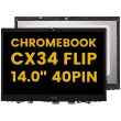 LCD Display Einheit mit Digitizer für ASUS Chromebook CX34 Flip 14.0” (40Pin)