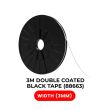 Tesa Modell 88663 doppelseitig Polyester Scotch Klebeband (3 mm x 25 m)