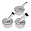 45° Heißluft-Düsenhülsen für 861DW / TR1300A (3-teiliges Set) (5/7 mm)