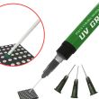 PCB UV-grüner härtbarer Lötstopplack mit 3 Nadeln 6 mm extradünn (2UUL)
