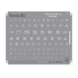 Bumblebee Schablone (QS534) Apple CPU 03-Small Chips Set (Qianli)