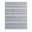 Memory Tank Tin Paste Schablone (DDR3 & DDR4) (4 teilig Set)