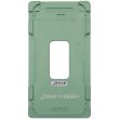 Aufbereitungs-Federform (nur Glas) Metall-Positionierform für iPhone 15 Pro