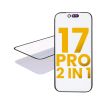 2 in 1 (Frontglas + OCA vormontiert) für iPhone 17 Pro (2er Pack) (OCA Master)