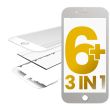 3 in 1 (Frontglas + Rahmen + OCA vormontiert) für iPhone 6 Plus (2er Pack) Nr.2