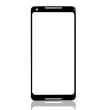 Frontglas für Google Pixel 2 XL (Schwarz)