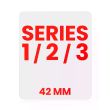 OCA für Watch Series 1 / 2 / 3 (42 mm) (10er Pack)