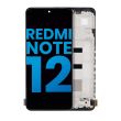 LCD Display mit Rahmen für Xiaomi Redmi Note 12 4G (Aftermarket Incell)
