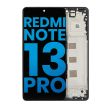 LCD Display mit Rahmen für Xiaomi Redmi Note 13 Pro 4G (Aftermarket Incell)