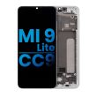 LCD Display mit Rahmen für Xiaomi Mi 9 Lite/ CC9 (Pearl White)