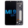 LCD Display mit Rahmen für Xiaomi Mi 9 Lite (Aftermarket Incell) (Onyx Gray)