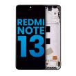 LCD Display mit Rahmen für Xiaomi Redmi Note 13 4G (Midnight Black)