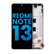 LCD Display mit Rahmen für Xiaomi Redmi Note 13 4G (Ice Blue)